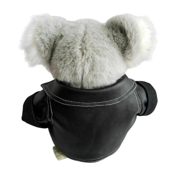 Koala Motorcycle Jacket Plush Plushie Stuffed Animal Build A Bear Workshop BABW - Picture 6 of 9
